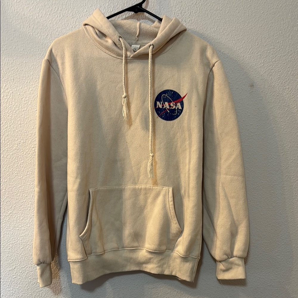 No Brand NASA Cream Hoodie